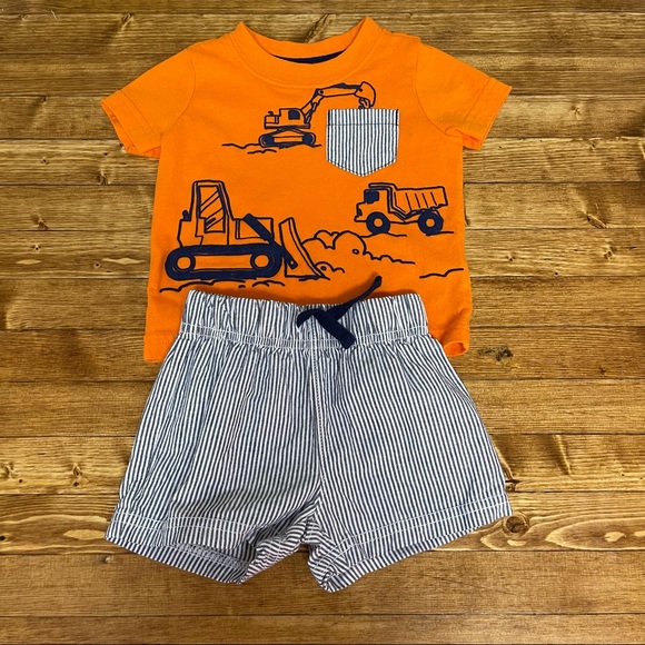 Carter’s Infant Boy Construction and Monster Truck Outfits - Picture 10 of 16